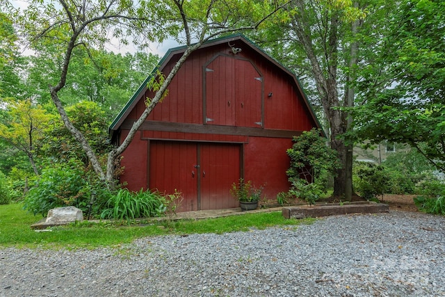 528 Padgettown Rd, Black Mountain, NC 28711 - view of barn