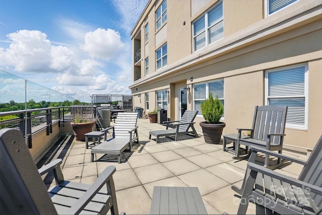 1315 E Blvd Unit 611, Charlotte, NC 28203 - view of patio / terrace