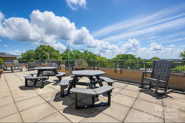 1315 E Blvd Unit 611, Charlotte, NC 28203 - view of patio / terrace