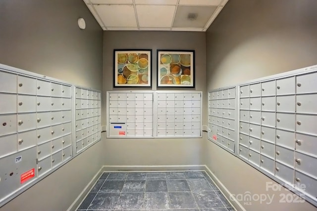 1315 E Blvd Unit 611, Charlotte, NC 28203 - surrounding community featuring mail area and a paneled ceiling