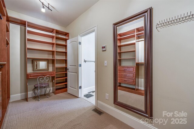 546 Little Cove Ln, Lake Wylie, SC 29710 - interior space featuring carpet and built in study area
