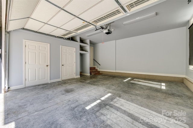 546 Little Cove Ln, Lake Wylie, SC 29710 - garage with a garage door opener and baseboards