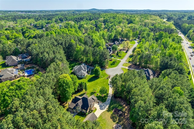 546 Little Cove Ln, Lake Wylie, SC 29710 - drone / aerial view of a forest