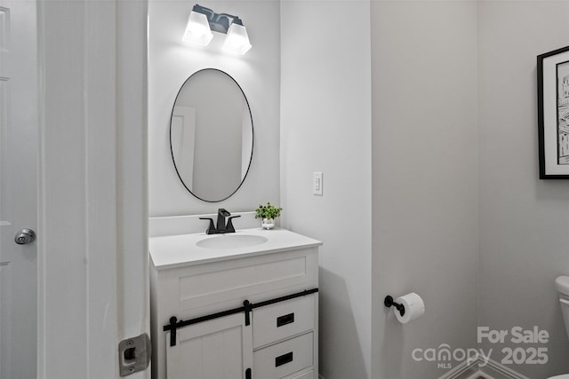 3092 Riker St, Clover, SC 29710 - bathroom featuring toilet and vanity