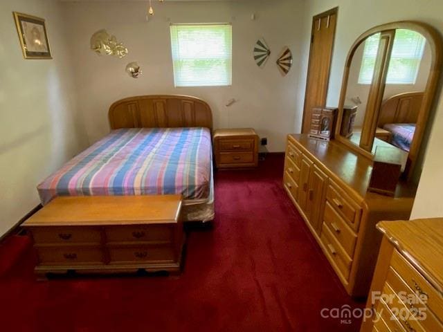 13427 Homewood Dr, Charlotte, NC 28262 - bedroom with multiple windows and dark colored carpet