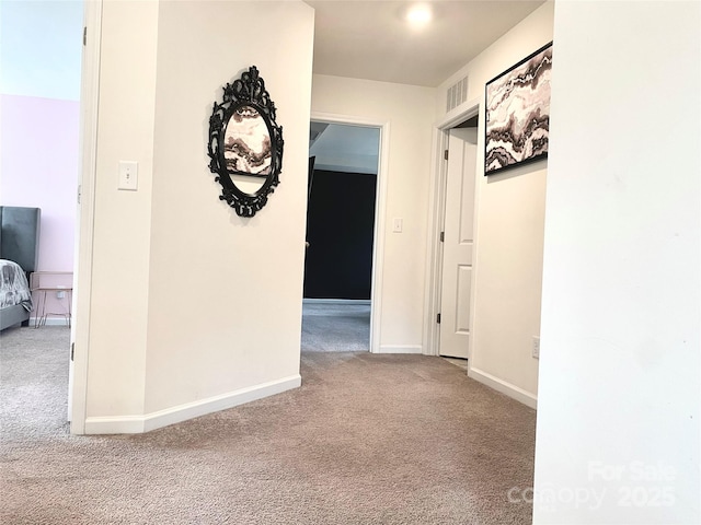 7024 Wheyfield Dr, Charlotte, NC 28215 - hall featuring carpet and baseboards
