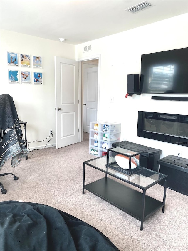 7024 Wheyfield Dr, Charlotte, NC 28215 - view of carpeted living area