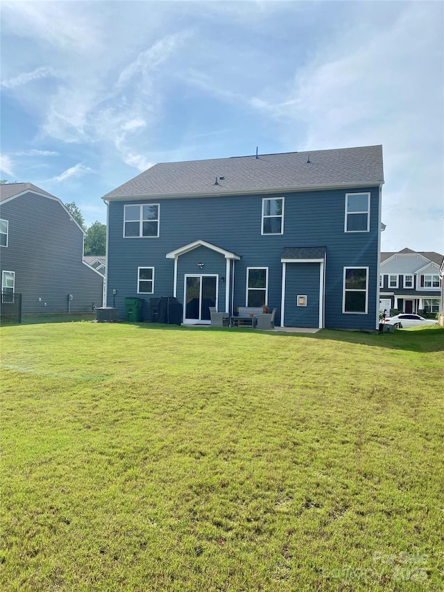 7024 Wheyfield Dr, Charlotte, NC 28215 - back of house featuring a yard