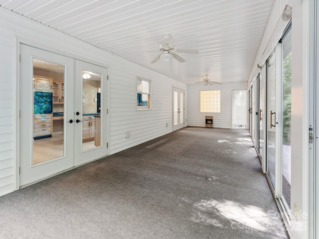 18 Westbridge Dr, Hendersonville, NC 28739 - unfurnished sunroom with french doors and healthy amount of natural light