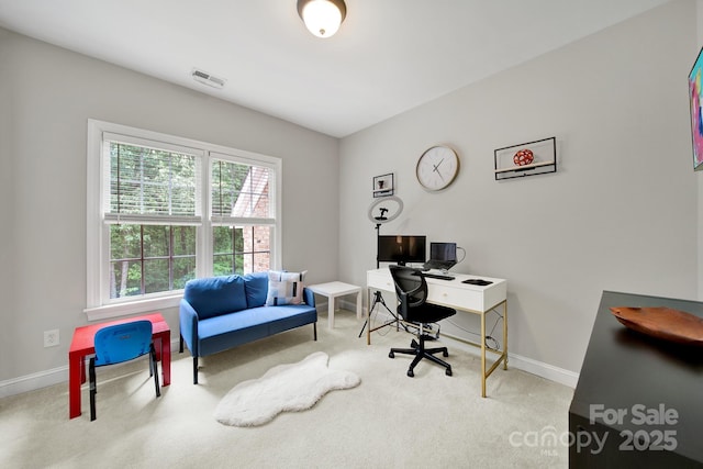 16714 Hammock Creek Pl, Charlotte, NC 28278 - carpeted office space featuring baseboards