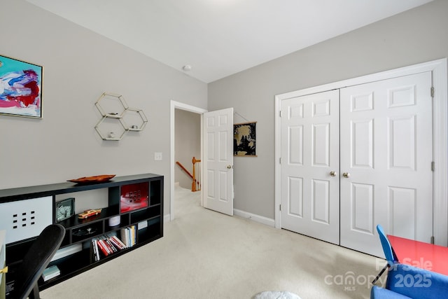 16714 Hammock Creek Pl, Charlotte, NC 28278 - carpeted office space with baseboards