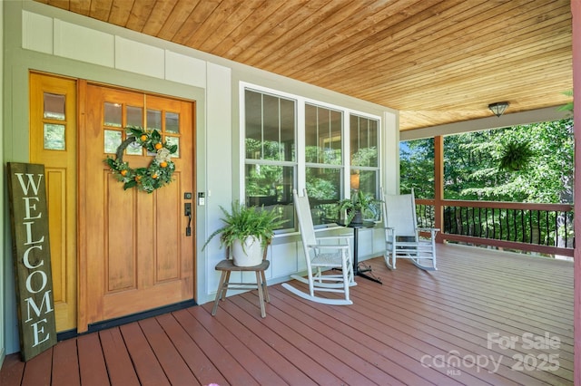 51 Cherry Ridge Ln, Weaverville, NC 28787 - view of porch