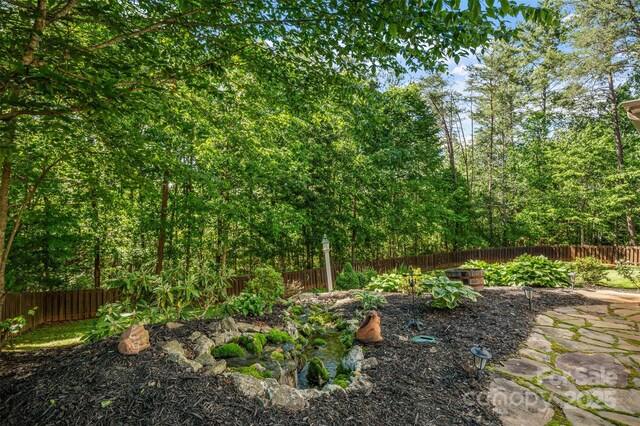 51 Cherry Ridge Ln, Weaverville, NC 28787 - view of fenced backyard