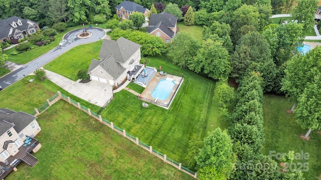 604 Gwendolyn Ct, Granite Falls, NC 28630 - aerial overview of property's location with nearby suburban area