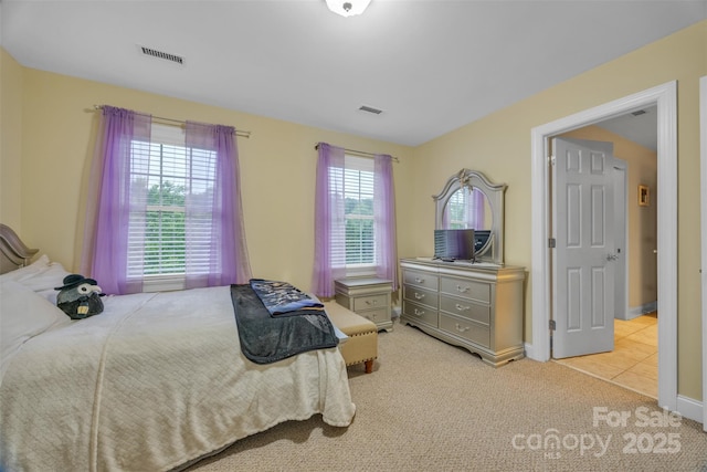604 Gwendolyn Ct, Granite Falls, NC 28630 - bedroom with light colored carpet