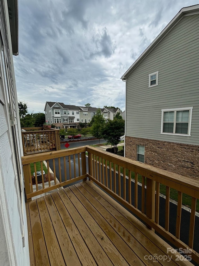 9236 Ainslie Downs St, Charlotte, NC 28273 - deck with a residential view