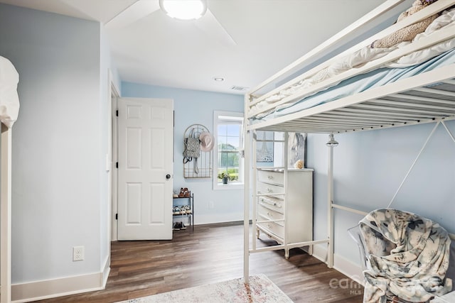 2843 Startown Rd, Lincolnton, NC 28092 - bedroom featuring baseboards and wood finished floors
