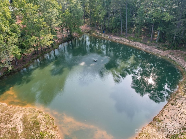 574 Crescent Rd, Rockwell, NC 28138 - water view featuring a heavily wooded area
