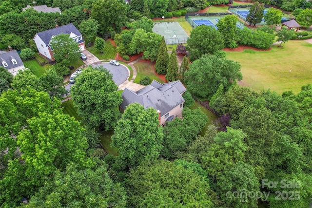 6432 Morningsong Ln, Charlotte, NC 28269 - aerial view