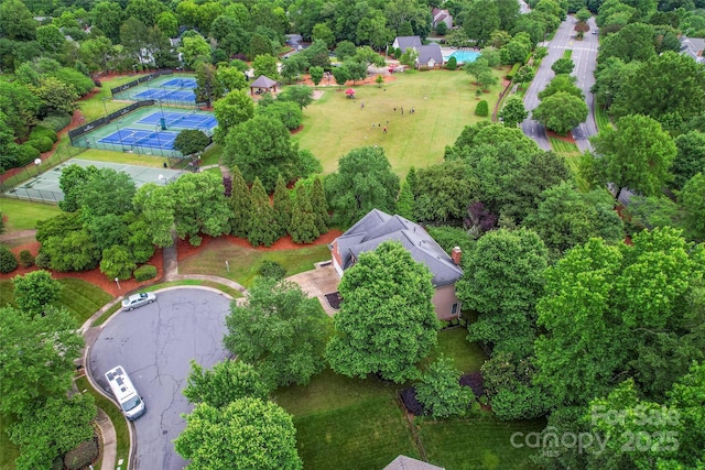 6432 Morningsong Ln, Charlotte, NC 28269 - bird's eye view
