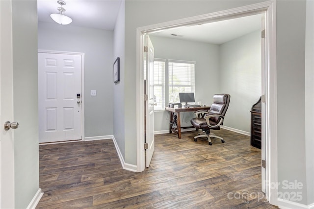 1077 River Haven Ave SW, Concord, NC 28025 - office featuring wood finished floors and baseboards