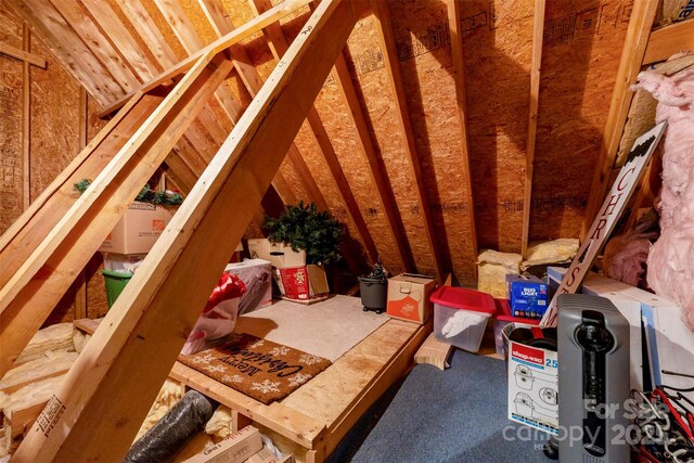 2563 Firethorn Ct, Gastonia, NC 28056 - view of unfinished attic