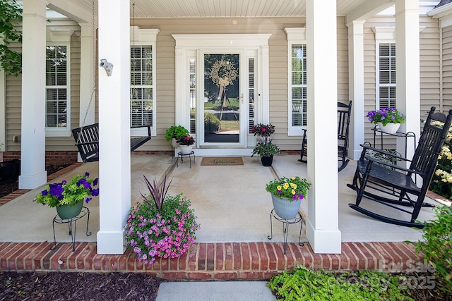 10792 Elsfield Ave NW, Concord, NC 28027 - entrance to property featuring a porch