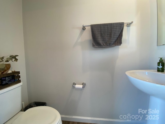 3113 Bouquet St, Charlotte, NC 28215 - half bathroom with toilet