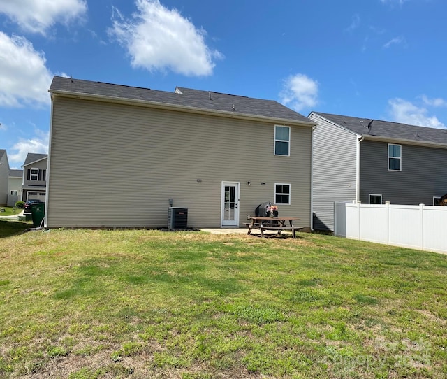 3113 Bouquet St, Charlotte, NC 28215 - back of house with central air condition unit
