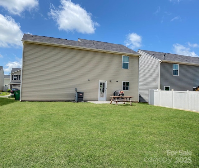 3113 Bouquet St, Charlotte, NC 28215 - back of property featuring central air condition unit