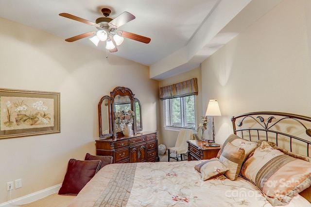 274 Slippery Rock Rd, Waynesville, NC 28785 - bedroom featuring baseboards and ceiling fan