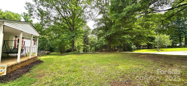 6140 Barclay Ln, Clover, SC 29710 - view of green lawn featuring view of wooded area