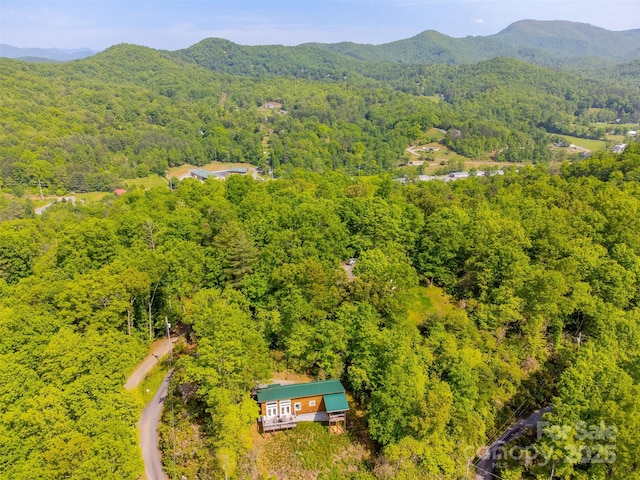 354 Ivy Ridge Cir, Sylva, NC 29779 - aerial view of a heavily wooded area and mountains