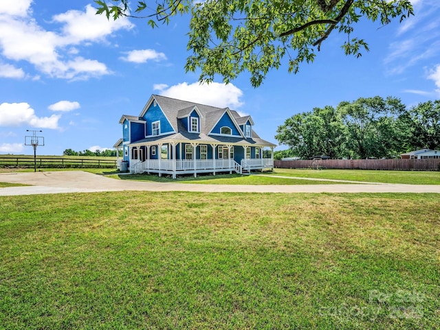 4830 Chesnee Rd, Rutherfordton, NC 28139 - view of front of property with a porch and concrete driveway