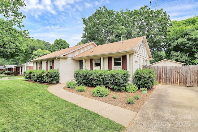 5929 Brookhaven Rd, Charlotte, NC 28210 - view of front of home with brick siding