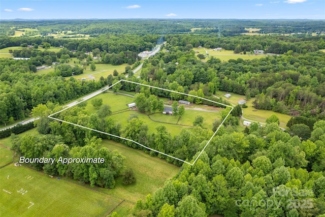 94 Jamestown Ln, Columbus, NC 28722 - view of property location with property boundaries highlighted and a forest