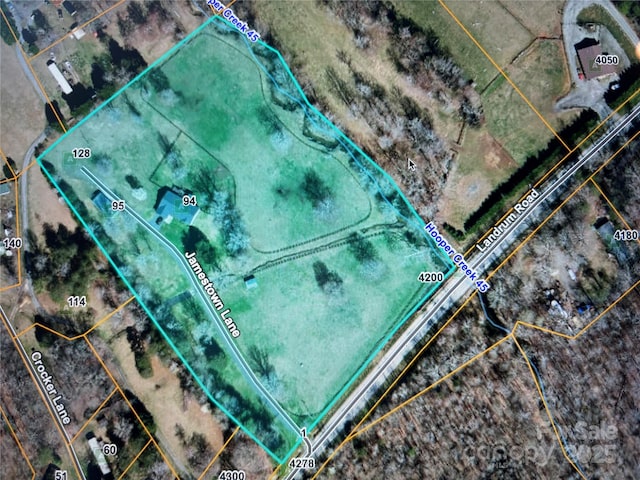 94 Jamestown Ln, Columbus, NC 28722 - map of property location featuring property boundaries highlighted