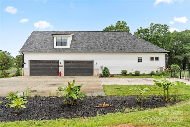 867 Bellegray Rd, Clover, SC 29710 - view of side of property featuring a shingled roof and driveway