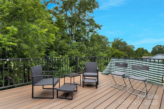 1017 Quail Run Ct, Indian Land, SC 29707 - view of wooden terrace
