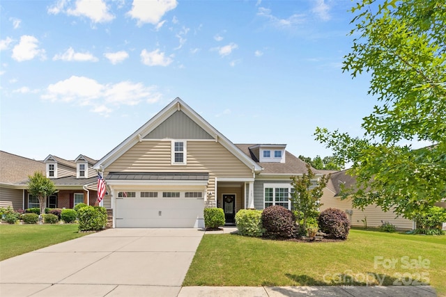 163 Carmen Way, Lancaster, SC 29720 - view of front of property with driveway, a front lawn, and an attached garage