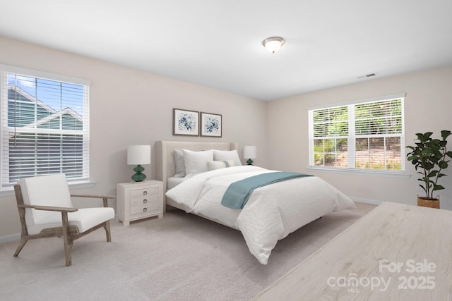 14611 Murfield Ct, Charlotte, NC 28278 - bedroom featuring light carpet and baseboards