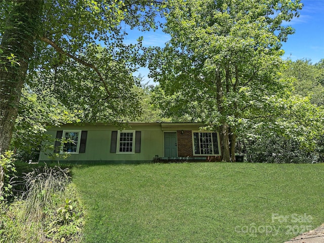 488 John Swofford Rd, Nebo, NC 28761 - view of front of home featuring a front yard