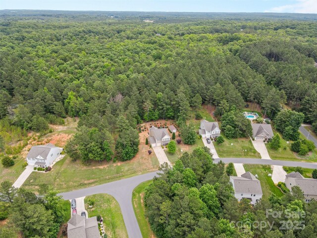 6010 Hawk View Rd, Waxhaw, NC 28173 - view of property location with a forest
