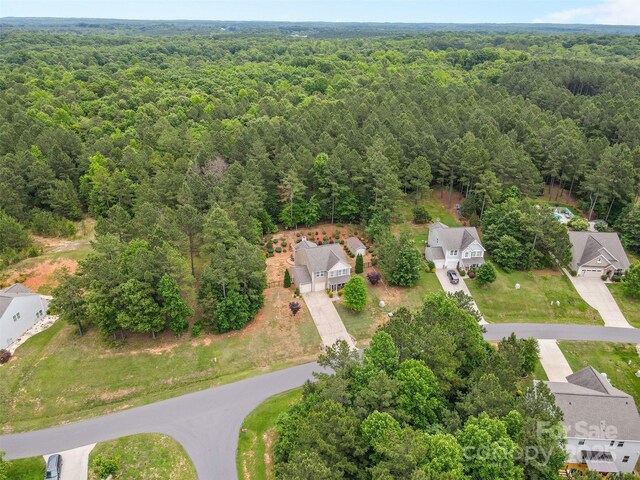 6010 Hawk View Rd, Waxhaw, NC 28173 - drone / aerial view of a heavily wooded area