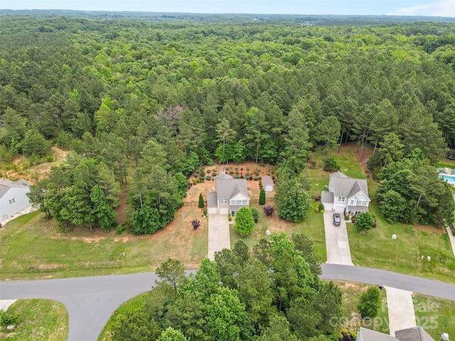 6010 Hawk View Rd, Waxhaw, NC 28173 - drone / aerial view of a heavily wooded area
