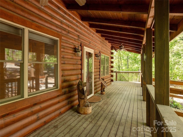 79 Acorn Ln, Rutherfordton, NC 28139 - view of wooden porch