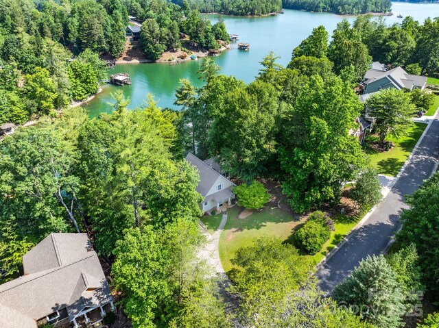 333 Lentz Landing Ln, Nebo, NC 28761 - aerial view of a large body of water