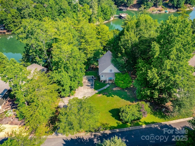 333 Lentz Landing Ln, Nebo, NC 28761 - aerial view of property and surrounding area with a nearby body of water
