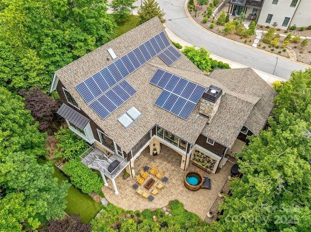 3 Bayonne Trl, Asheville, NC 28804 - view from above of property