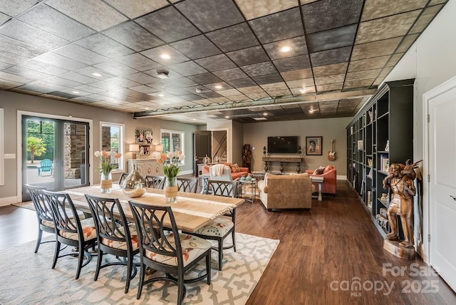 109 Oak Forest Dr, Kings Mountain, NC 28086 - dining room with wood finished floors